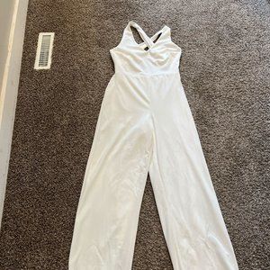 Crystal Sky white Jumpsuit